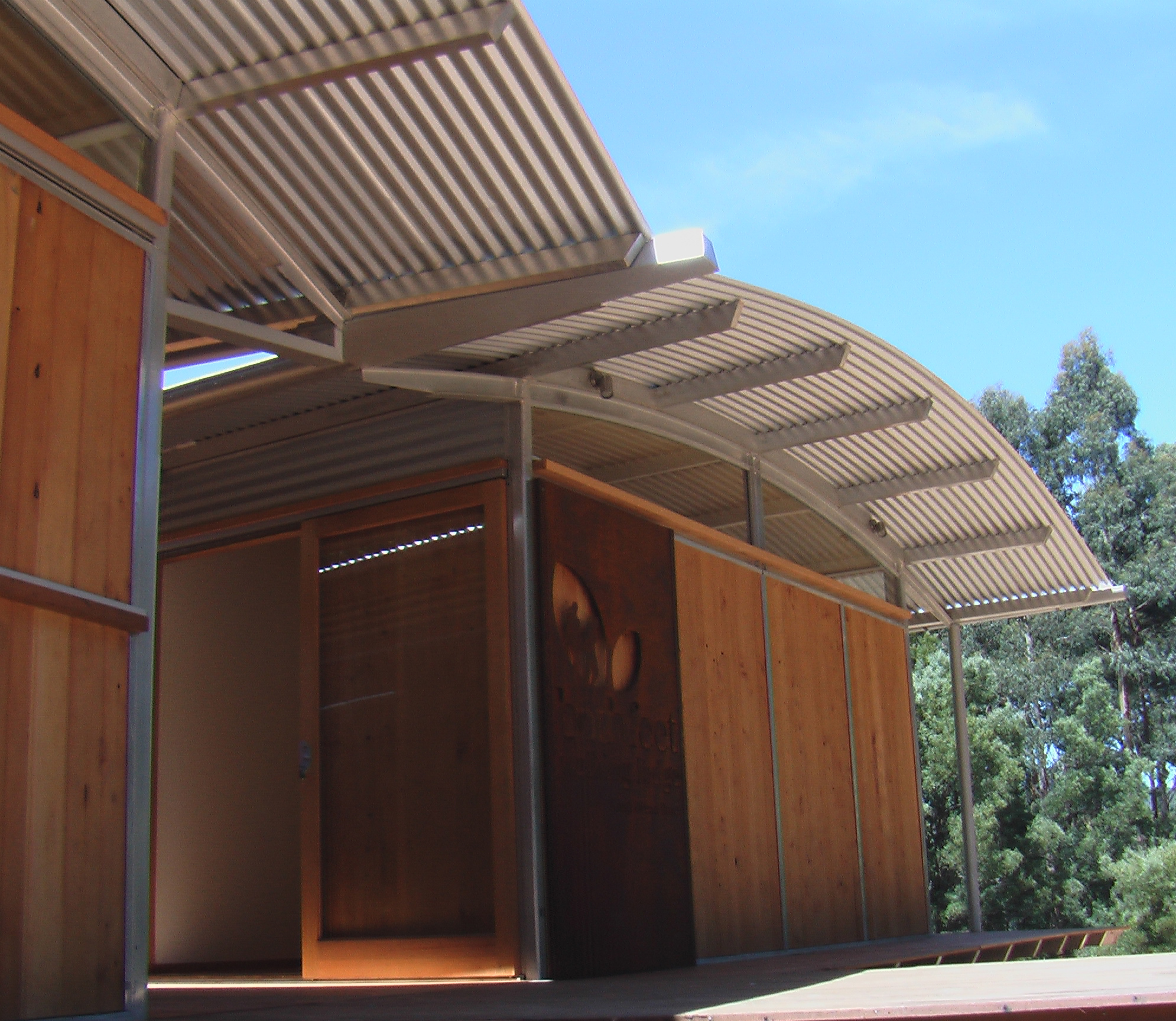 Both Feet Walking Village Entry